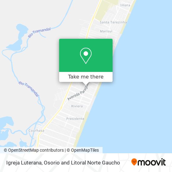 Igreja Luterana map