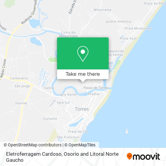 Eletroferragem Cardoso map