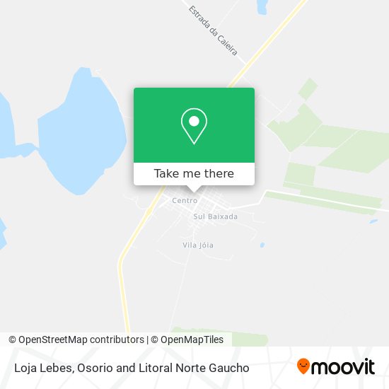 Loja Lebes map