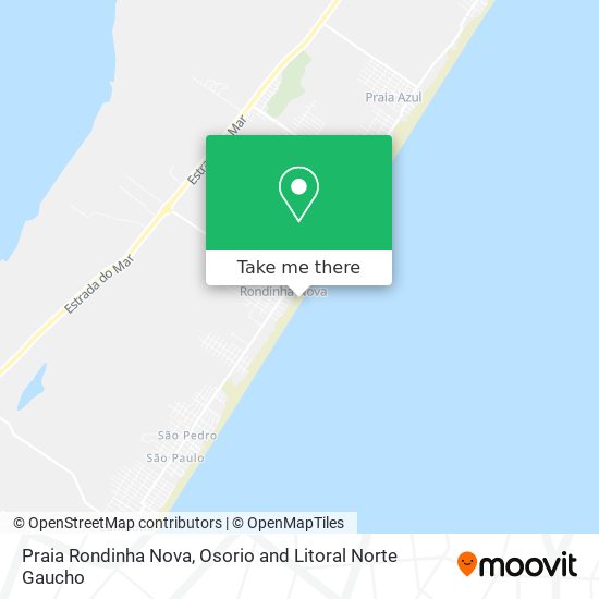 Praia Rondinha Nova map
