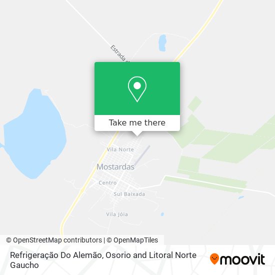 Refrigeração Do Alemão map