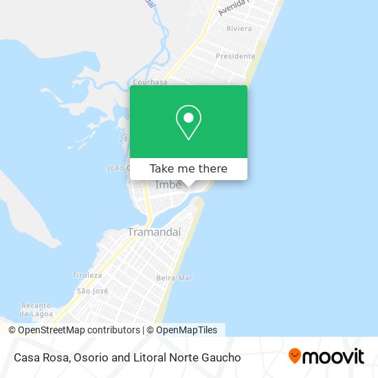 Casa Rosa map