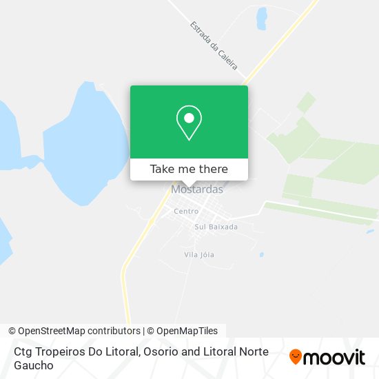 Ctg Tropeiros Do Litoral map