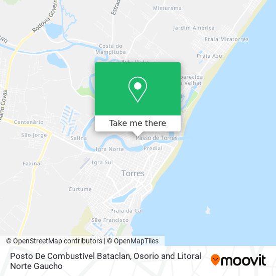 Posto De Combustível Bataclan map