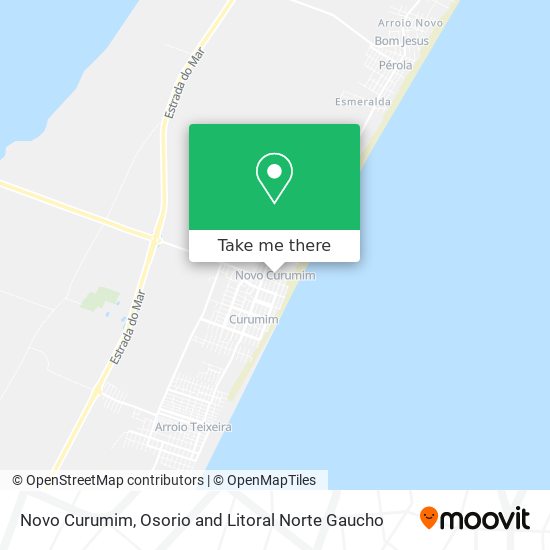 Novo Curumim map