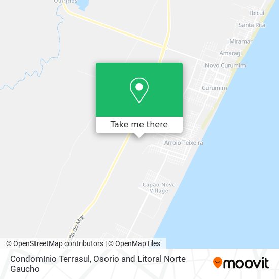 Condomínio Terrasul map