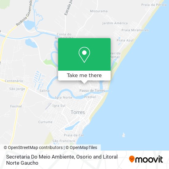 Secretaria Do Meio Ambiente map