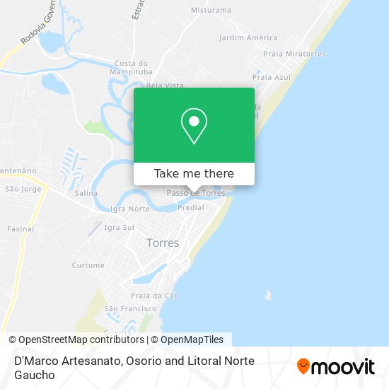 D'Marco Artesanato map
