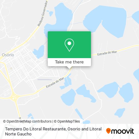 Tempero Do Litoral Restaurante map