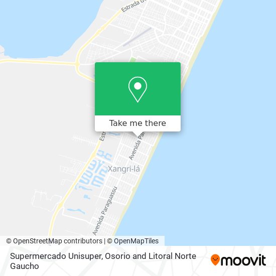 Supermercado Unisuper map