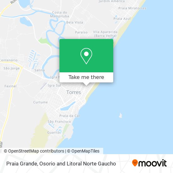 Praia Grande map