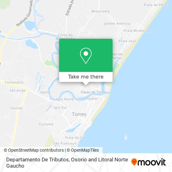 Departamento De Tributos map
