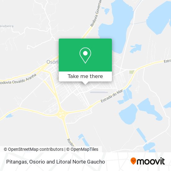 Pitangas map