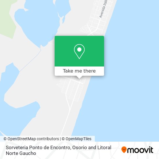 Sorveteria Ponto de Encontro map