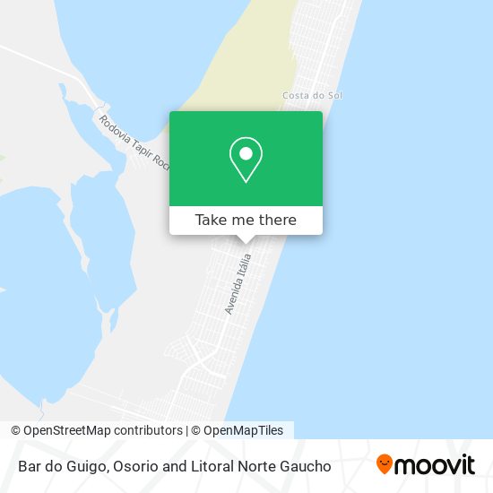 Bar do Guigo map