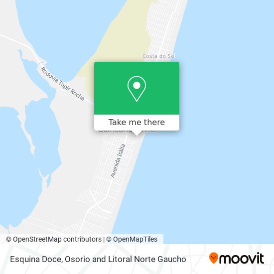 Esquina Doce map