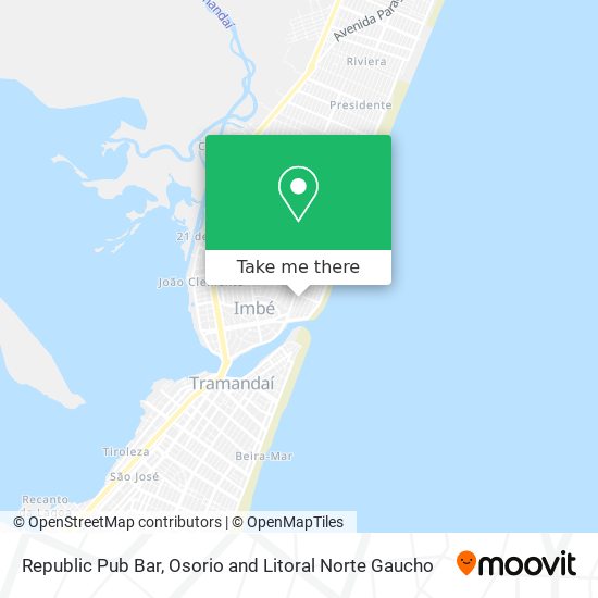 Republic Pub Bar map