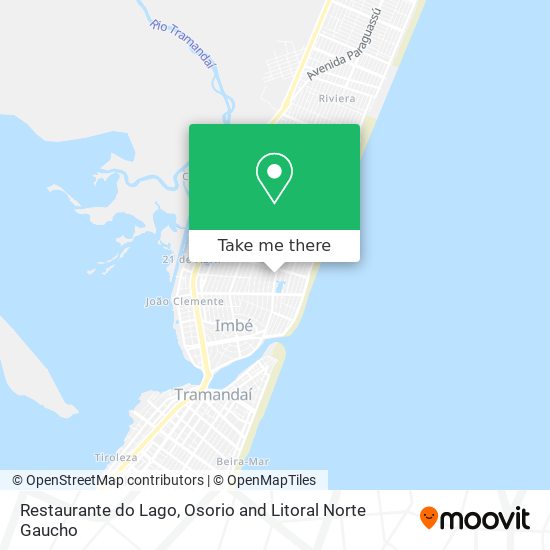 Restaurante do Lago map