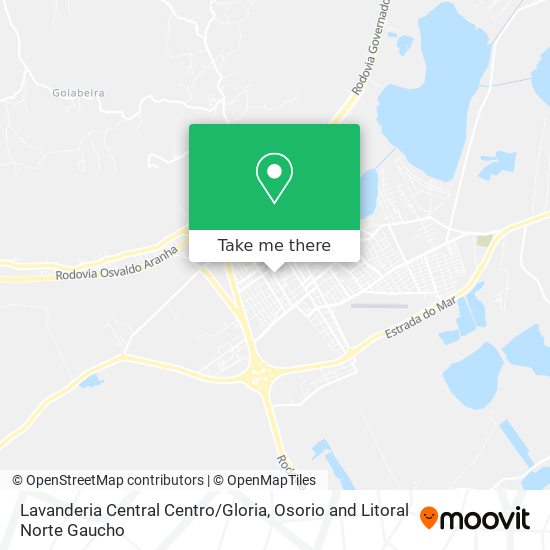 Lavanderia Central Centro / Gloria map