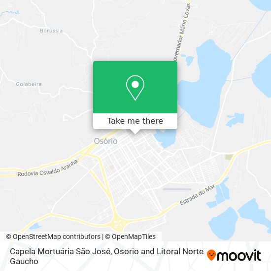 Capela Mortuária São José map