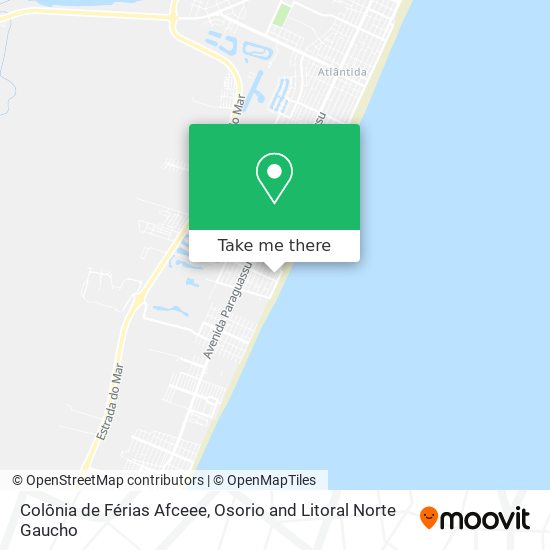 Colônia de Férias Afceee map