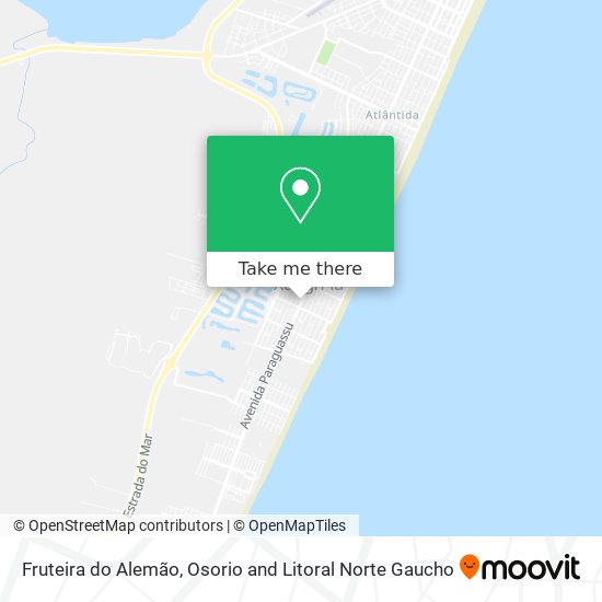 Fruteira do Alemão map
