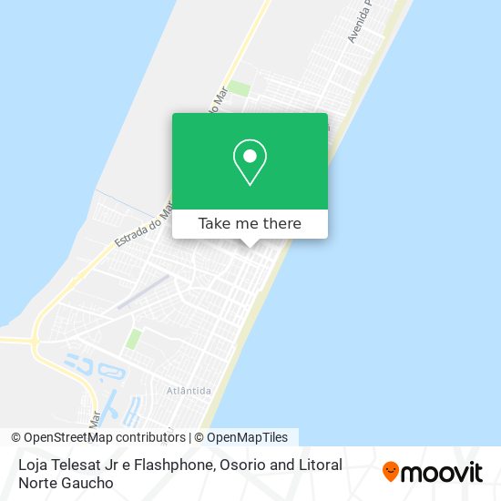 Loja Telesat Jr e Flashphone map