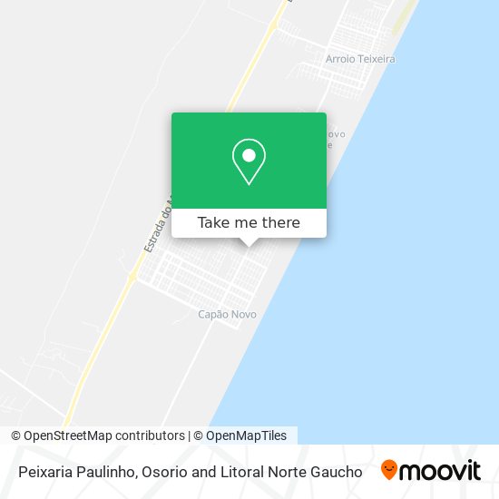 Peixaria Paulinho map