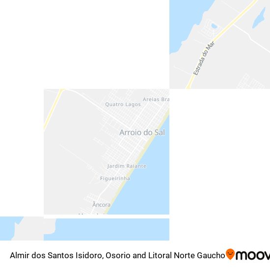 Almir dos Santos Isidoro map