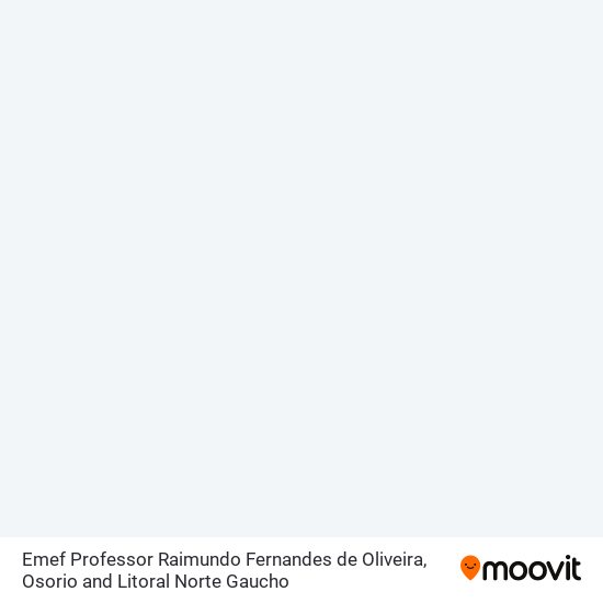 Mapa Emef Professor Raimundo Fernandes de Oliveira