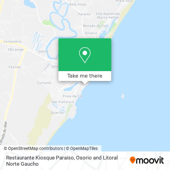 Restaurante Kiosque Paraíso map