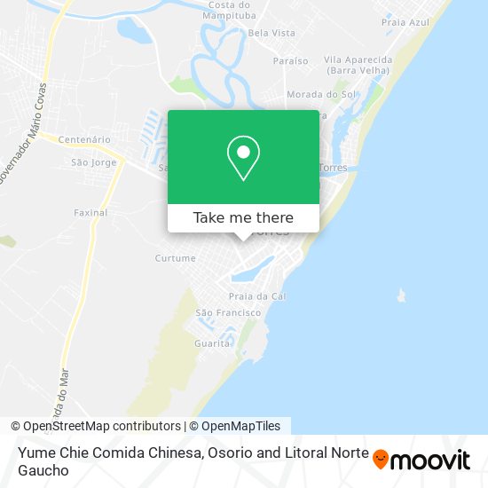 Yume Chie Comida Chinesa map