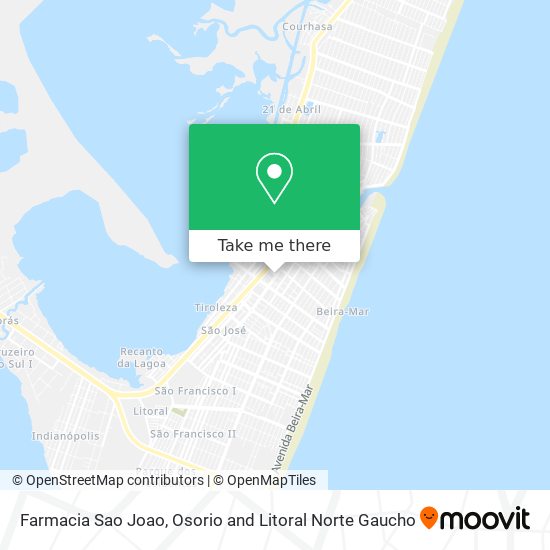Farmacia Sao Joao map