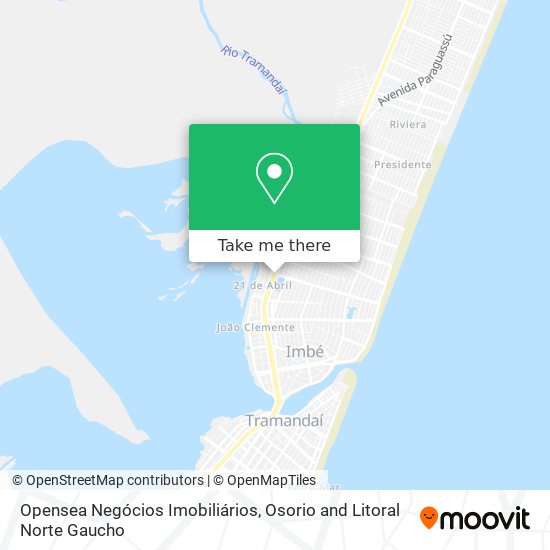 Opensea Negócios Imobiliários map