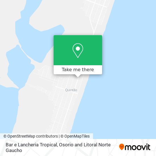 Bar e Lancheria Tropical map