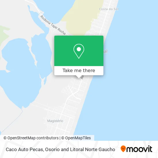 Caco Auto Pecas map