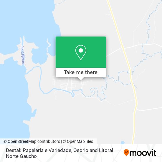 Destak Papelaria e Variedade map