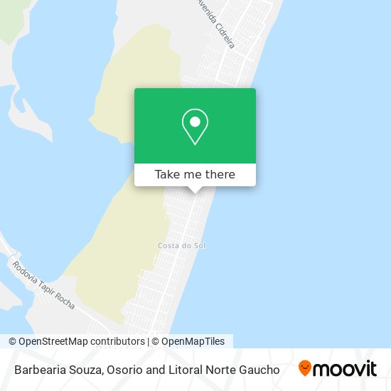 Barbearia Souza map