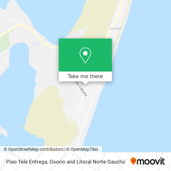 Piao Tele Entrega map