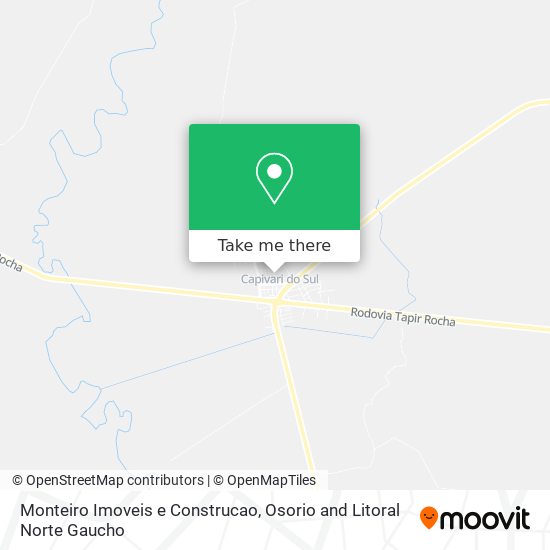 Monteiro Imoveis e Construcao map