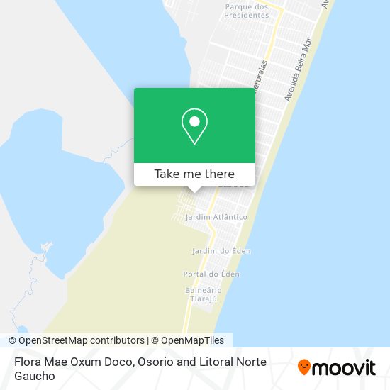 Flora Mae Oxum Doco map