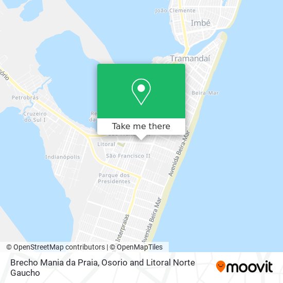 Brecho Mania da Praia map