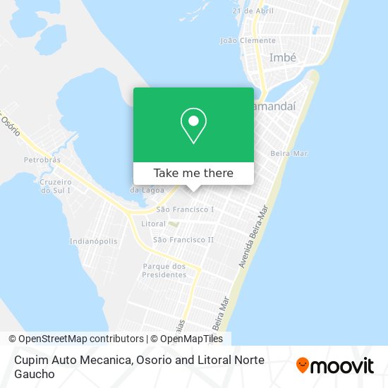 Cupim Auto Mecanica map