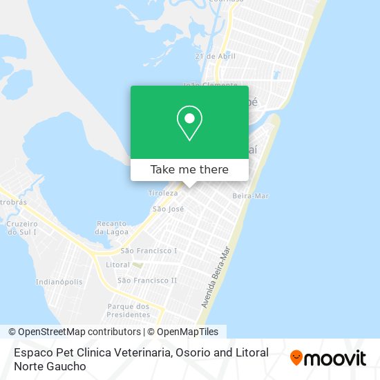 Espaco Pet Clinica Veterinaria map