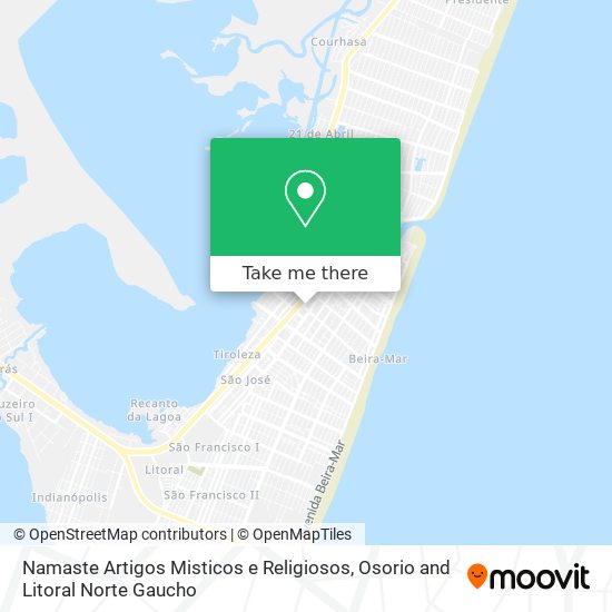Namaste Artigos Misticos e Religiosos map