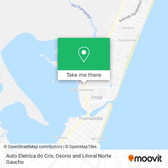 Auto Eletrica do Cris map