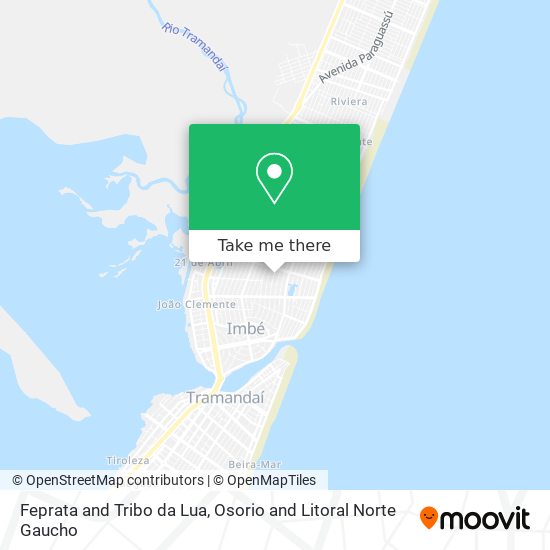 Feprata and Tribo da Lua map