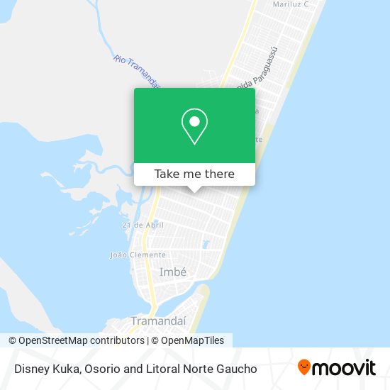Disney Kuka map
