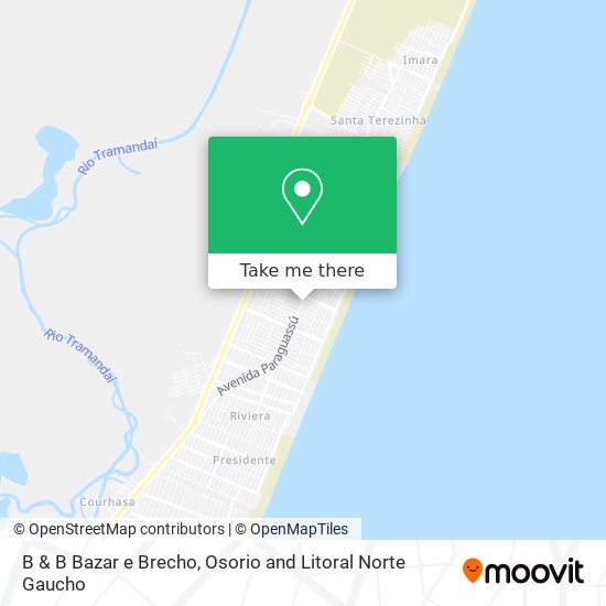 B & B Bazar e Brecho map