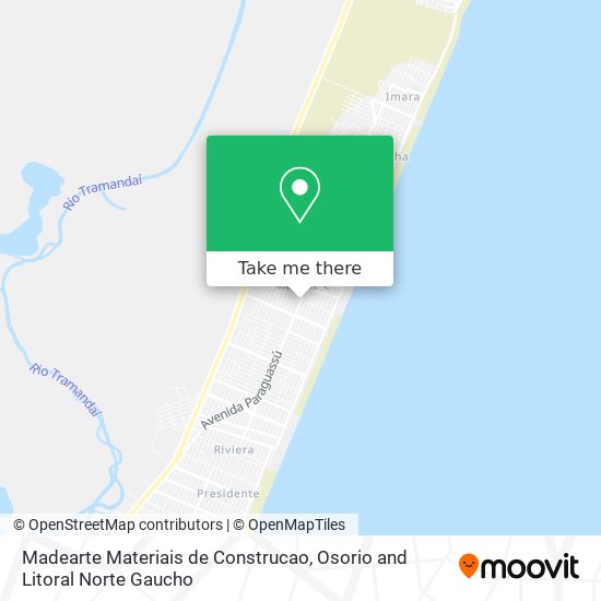 Madearte Materiais de Construcao map